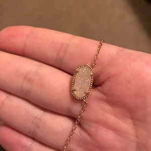 Kendra Scott Rose Gold Iridescent Drusy Elisa